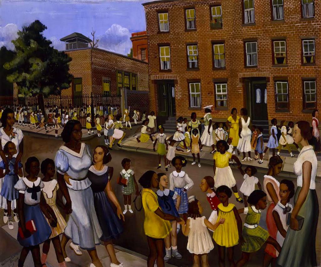 School’s Out, 1936 Oil on canvas, 30 x 36 1/8 in. Smithsonian Museum of American Art